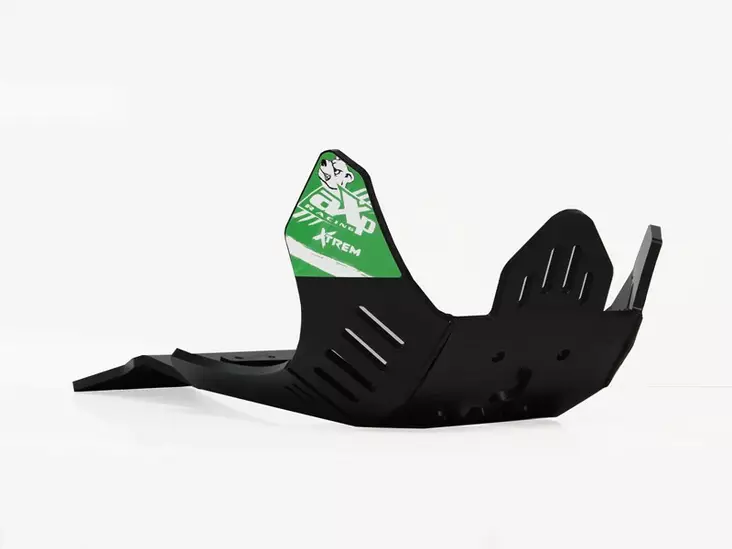 AXP Xtrem HDPE Skid Plate Black Kawasaki KX450/KX450X 19-23 - Moottoripyörän pohjapanssarit - D474144 - 1