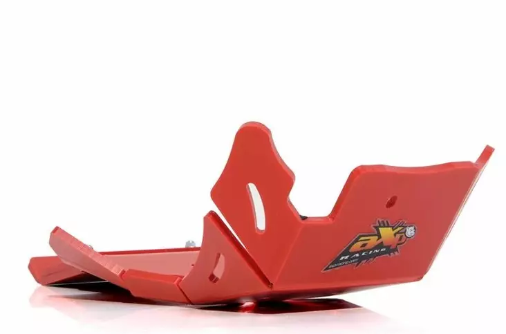 AXP Xtrem HDPE Skid Plate Red Beta 125/200RR 20-22 - Moottoripyörän pohjapanssarit - D366114 - 1