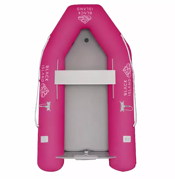 Black Island LIGHT 230 ilmapohjalla pinkki - Kumiveneet - D417494 - 1