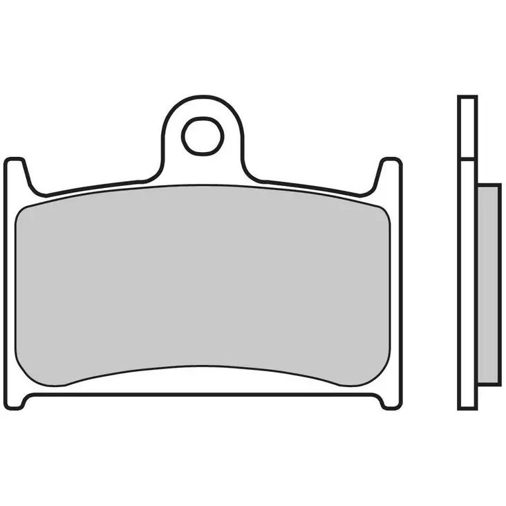 Brembo Jarrupalat Eteen Sintered Road - Moottoripyörän jarrupalat - D83974 - 1