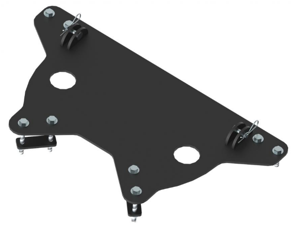 Bronco puskulevyn kiinnikesarja CF Moto CFORCE 850 1000 -2024 - Mönkijän puskulevyt ja tarvikkeet Bronco - D295324 - 1