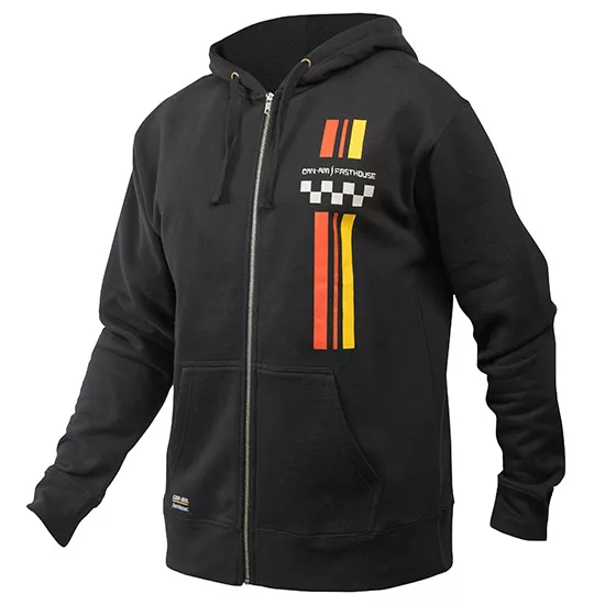 CAN-AM x Fasthouse Zip Hoodie Black - Can-Am Vapaa-aika - 138404 - 1