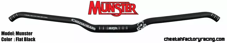 CFR Munster Ohjaustanko Musta - Moottorikelkan ohjaustangot - D304414 - 1