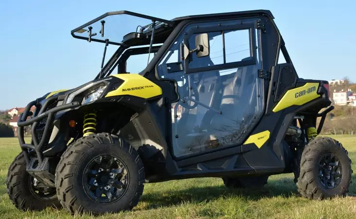 DFK Full cab + wiper/ washer NO heating Can-Am Maverick Trail 2017- - DFK Lämpöhytit - D456134 - 1