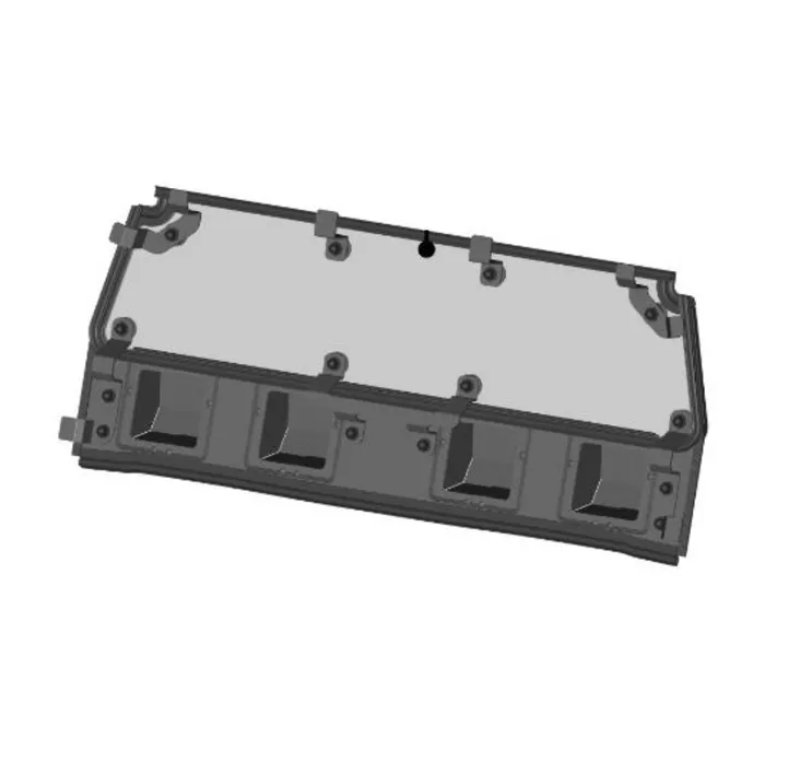 DFK Takapaneeli kokoonpano Polaris RZR XP 1000 2024- - DFK varaosat & tarvikkeet - D548794 - 1