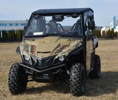 DFK Täysi Ohjaamo Lämmöllä + pyyhin/pesin Yamaha Wolverine X2 850 2020- - DFK Lämpöhytit - D447114 - 1