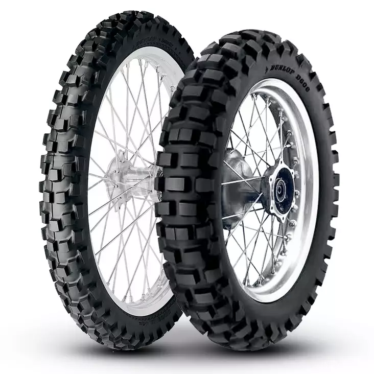 Dunlop D606 130/90-17 68R TT Re - Renkaat, Adventure-Enduro - D191844 - 1