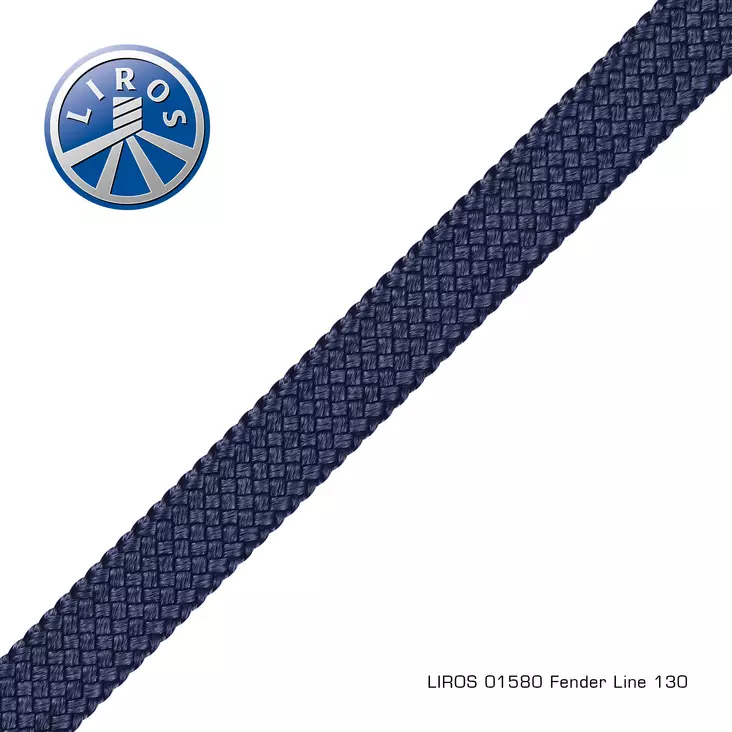 Fender line navy 8mm x 2m spliced eye - Veneen Lepuuttajaköydet - D465894 - 1