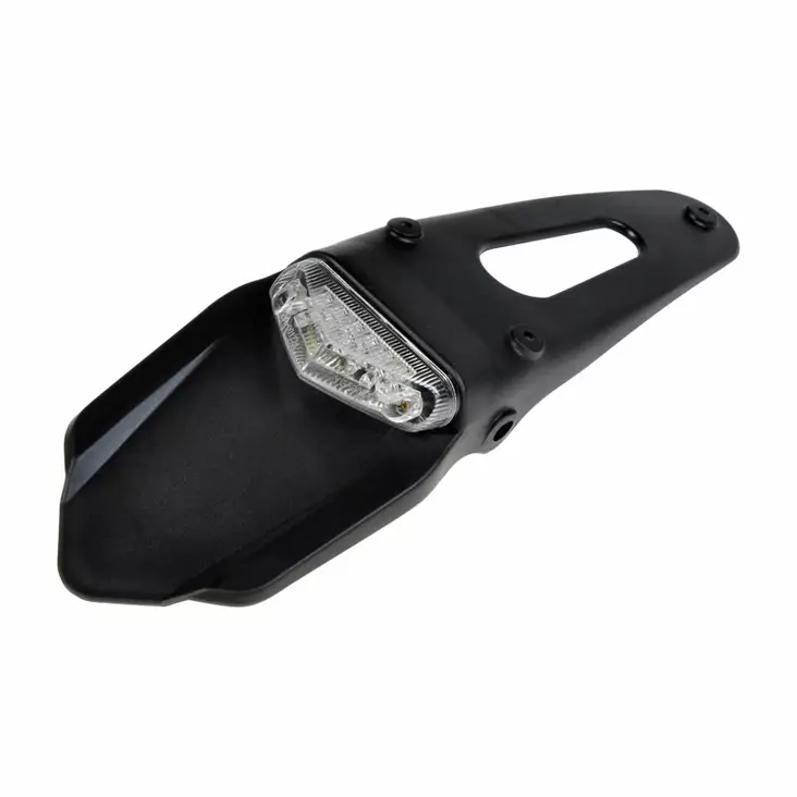 Forte Takalokasuojan jatke Led-valolla Kirkas lasi Kolmio E-hy. - Mopon Lyhdyt - D479064 - 1