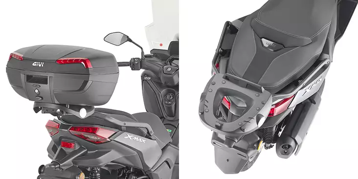 Givi Rear Rack Yamaha Xmax 300 (2023) - Moottoripyörän laukkujen kiinnityssarjat - D498694 - 1