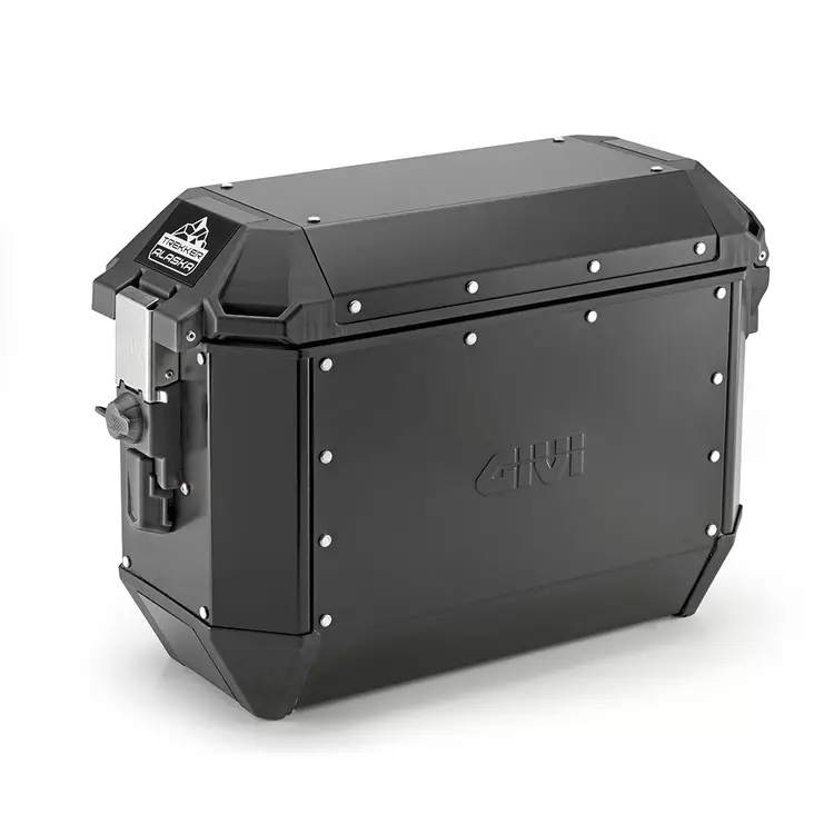 GIVI SET 2 PCS TREKKER ALASKA SIDE BLACK - Moottoripyörän kovat laukut - D354904 - 1