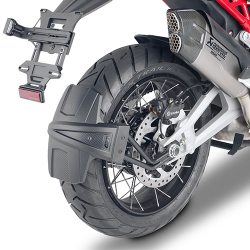 GIVI SPECI SUPPORT DUCATI MULTISTRASA V4 '21 - Moottoripyörän lokasuojat - D410524 - 1