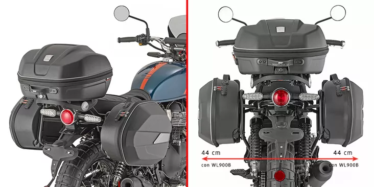 Givi Tub. Pa. Hol. Royal Enfield Bear 650 '25 - Moottoripyörän laukkujen kiinnityssarjat - D530194 - 1