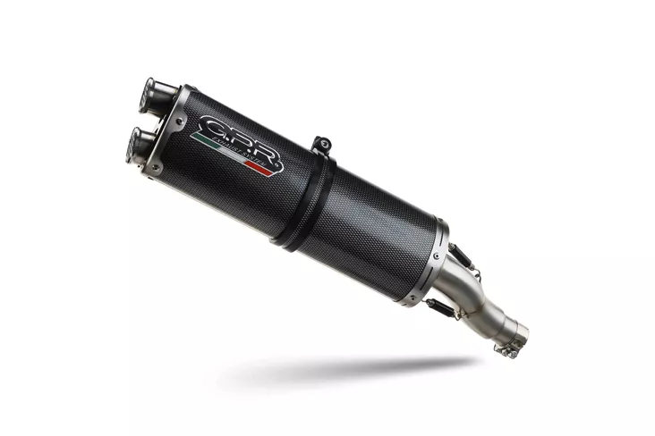 GPR BmwG 310 R 2017/2021 e4 DUAL POPPY FS - Moottoripyörän pakoputkistot - D518004 - 1