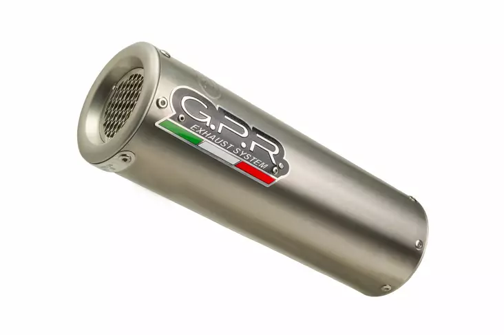 GPR Ducati Hyperstrada 821 2013/16 EC-Approv. slip-on exhaust catalized M3 Titan - Moottoripyörän äänenvaimentimet - D425844 - 1