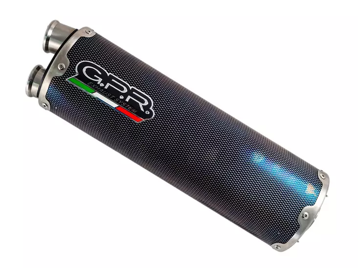 GPR Ktm Duke 790 2017/20 e4 EC-Approv. slip-on exhaust Dual Poppy - Moottoripyörän äänenvaimentimet - D426644 - 1