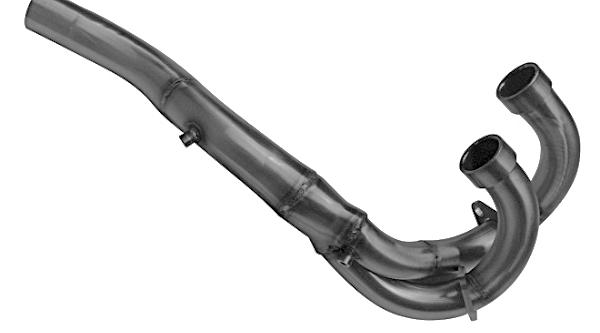 GPR Yamaha Tw 125 1999/07 Decat pipe manifold Collettore - Moottoripyörän väliputket - D422254 - 1