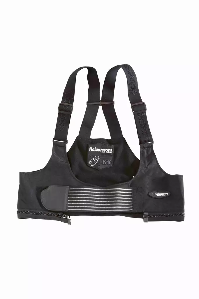 Halvarssons Henkselit Bib Musta - Muut moottoripyörävaatteet/tarvikkeet - D328744 - 1
