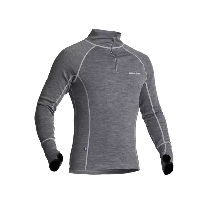 Halvarssons Poolopaita Villaa Harmaa - Muut moottoripyörävaatteet/tarvikkeet - D404624 - 1