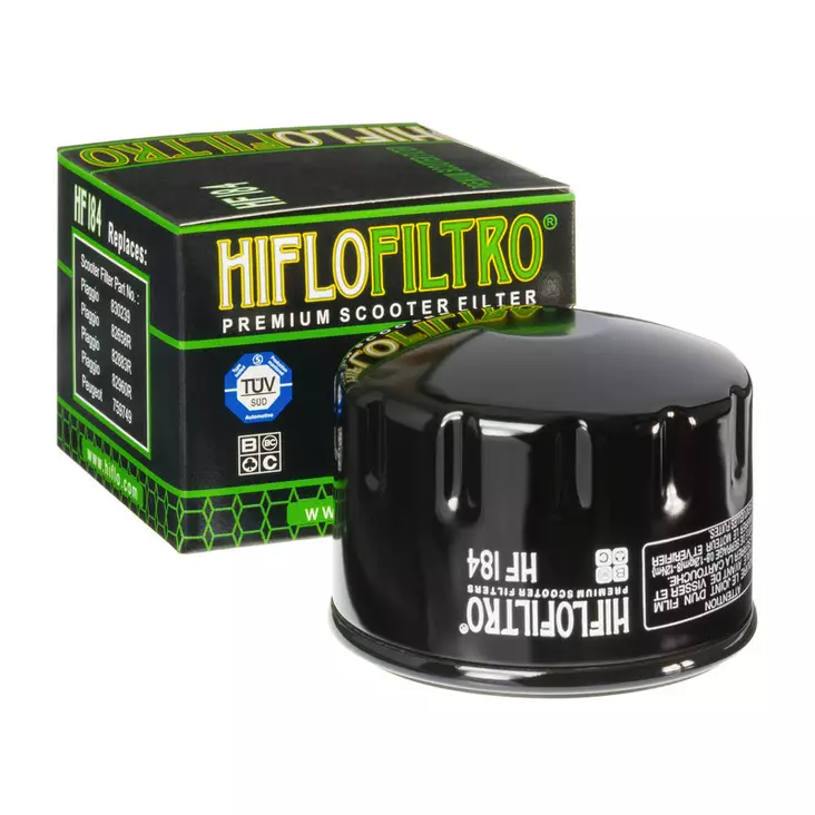 HiFlo öljynsuodatin HF184 - Moottoripyörän öljynsuodattimet - D59104 - 1