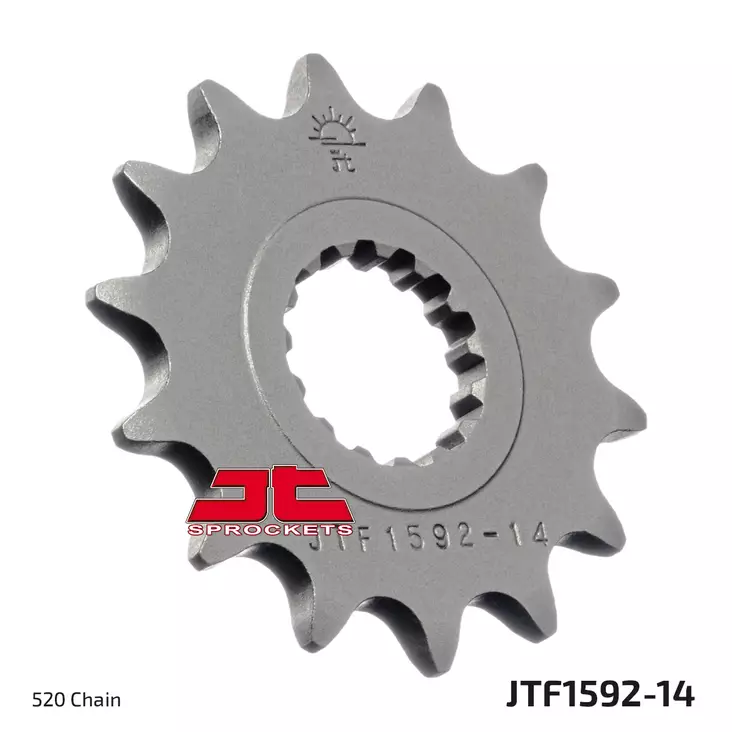 JT Eturatas JTF1592.14 - Moottoripyörän eturattaat - D431644 - 1