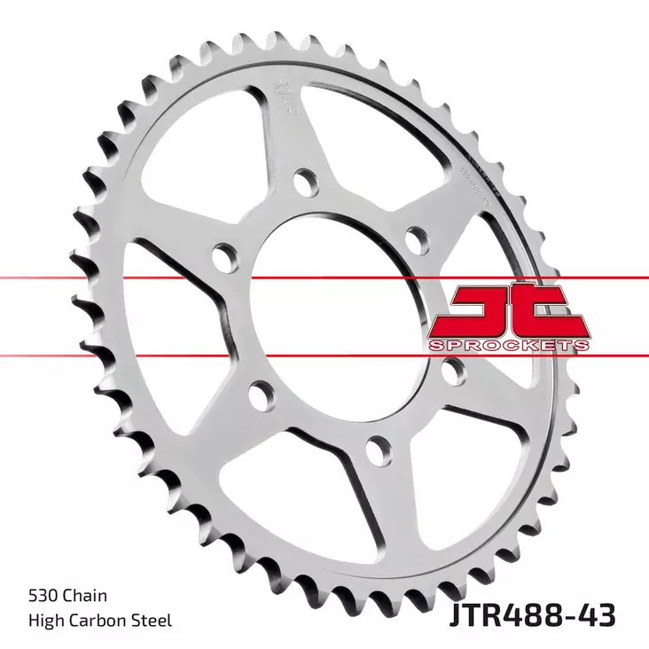 JT Takaratas JTR488.43 - Moottoripyörän takarattaat - D433044 - 1
