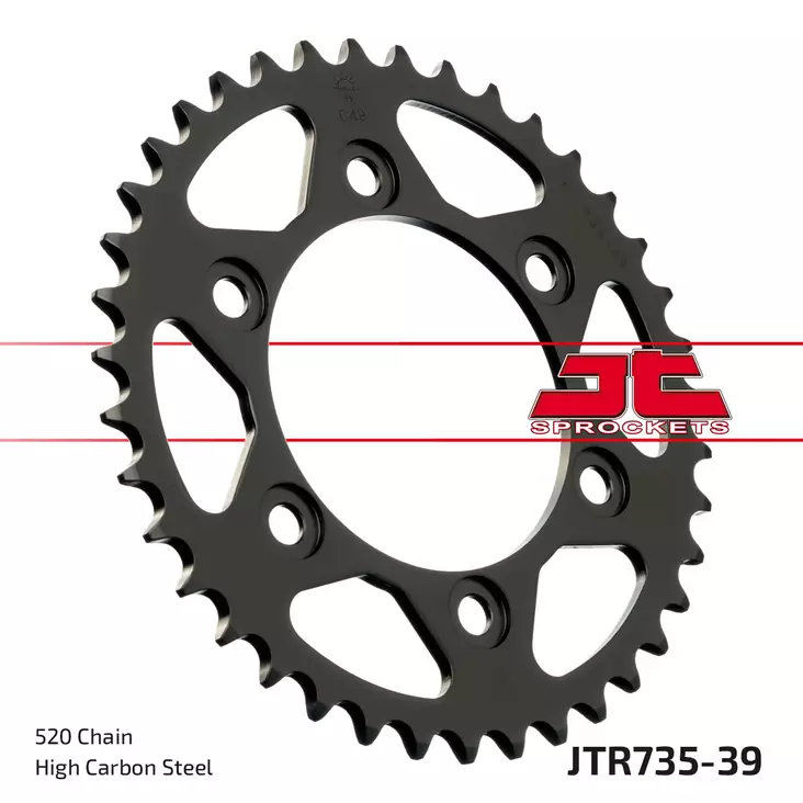 JT Takaratas JTR735.39 - Moottoripyörän takarattaat - D433154 - 1