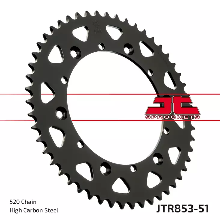 JT Takaratas JTR853.51 - Moottoripyörän takarattaat - D433504 - 1