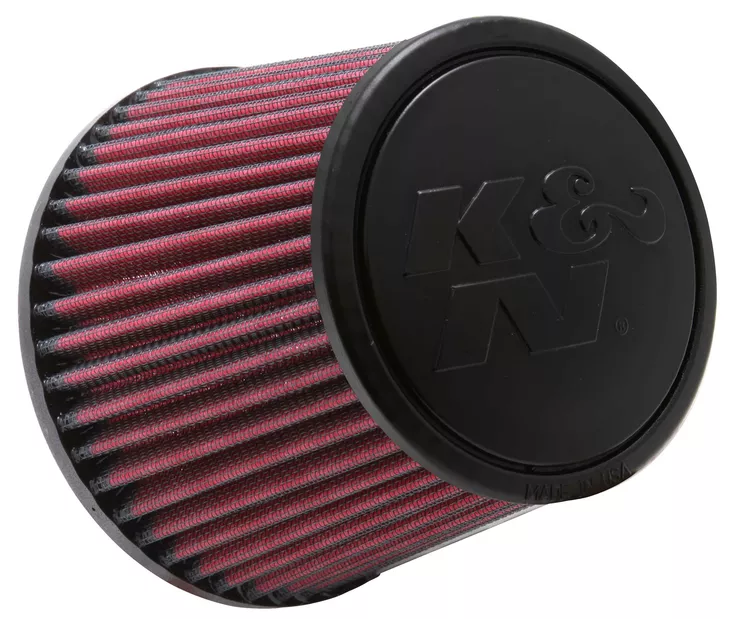 K&N Universal Clamp-On Air Filter 3-15/16" Flg 5-1/2"B 4-1/2"T: 4-7/16"H - Moottoripyörän ilmansuodattimet - D540794 - 1