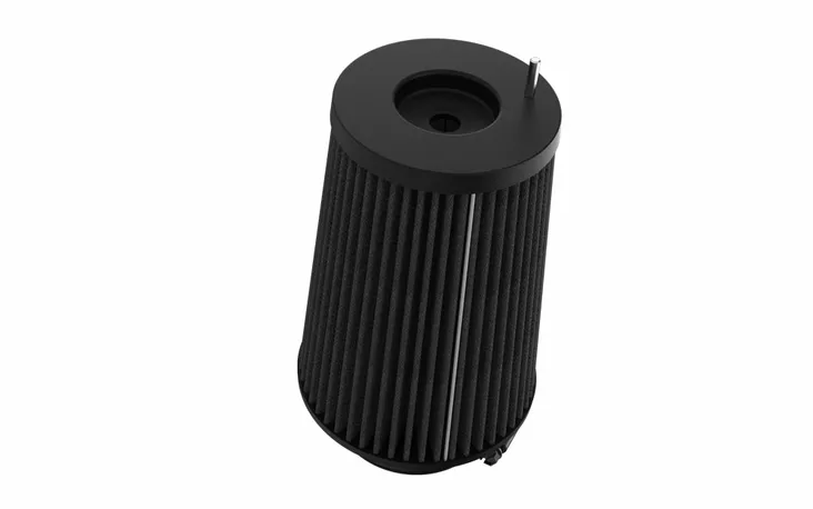 K&N Universal Clamp-On Air Filter 4"Flg 6-3/4"B 5-1/4"T 9-1/2"H - Moottoripyörän ilmansuodattimet - D540804 - 1