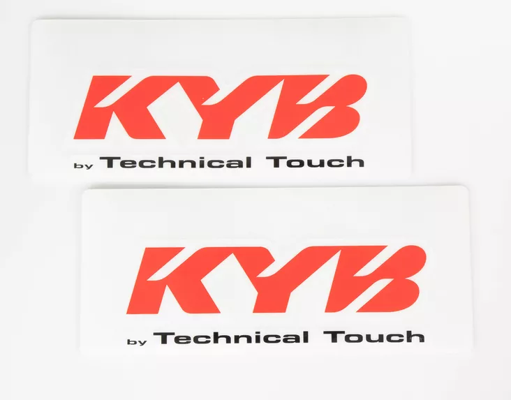 KYB Sticker Front Fork (Pair) KYB by TT 85cc red - Etuiskunvaimentimen muut osat - D524524 - 1