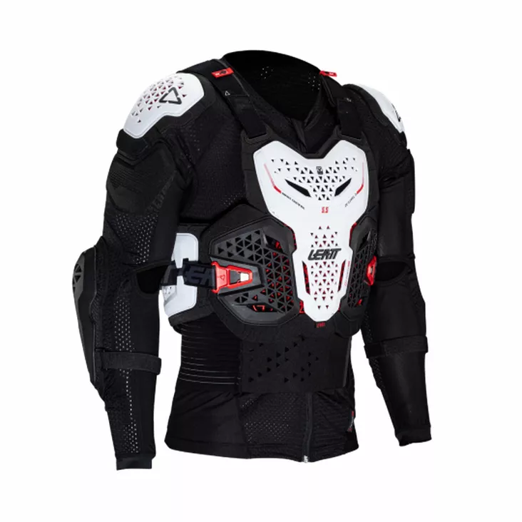 Leatt Body Protector 5.5 Evo White, S 160-166cm - Suojapaidat & panssarit - D527464 - 1