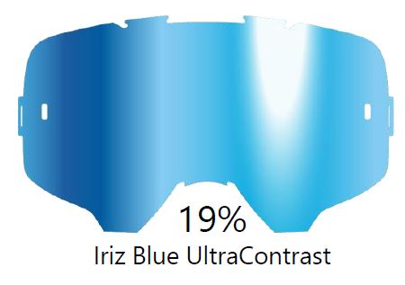 Leatt Linssi Iriz Blue UltraContrast 25% - Ajolasien linssit & varaosat - D257844 - 1