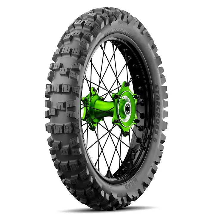 Michelin Starcross 6 Medium Hard 100/90-19 M/C 57M TT Re - Renkaat, Crossi - D440074 - 1