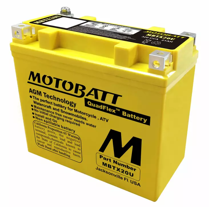 Motobatt MBTX20U akku - Akut - D156174 - 1