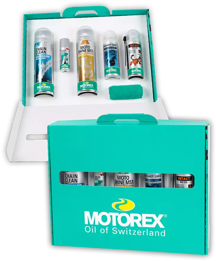 Motorex RIDE N' SHINE Kit (4) - Hoitoaineet - D513694 - 1