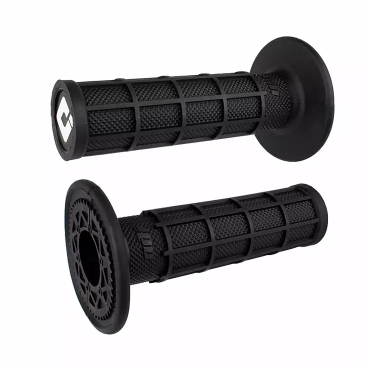ODI Glue-On Grip Full-Waffle MX Single-Ply (Ruffian) Black - Moottoripyörän kahvakumit - D509954 - 1