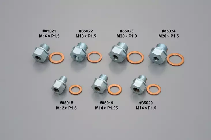 Öljyproppu+tiiv. M12XP1.5 - R1/8 anturille - Moottoripyörän moottorin pultit & korkit - D114404 - 1