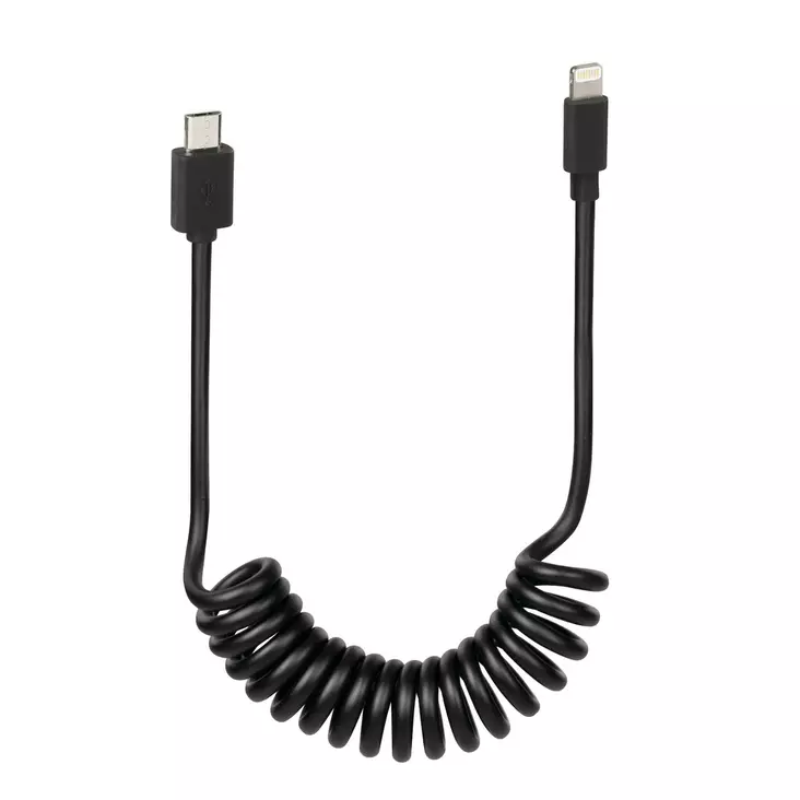 Optiline Micro Usb -> Apple 8 Pin Cable E-Bike 38704 - Moottoripyörän matkapuhelintarvikkeet - D436644 - 1