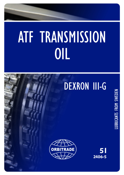 Orbitrade ATF Dexron III oil 5L - Marineöljyt & lisäaineet - D234374 - 1