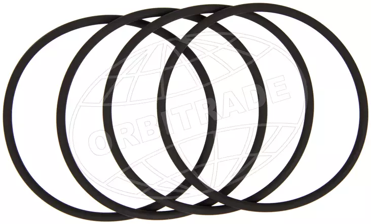 Orbitrade, gasket set - Öljyjäähdyttäjän tiivisteet - D158904 - 1