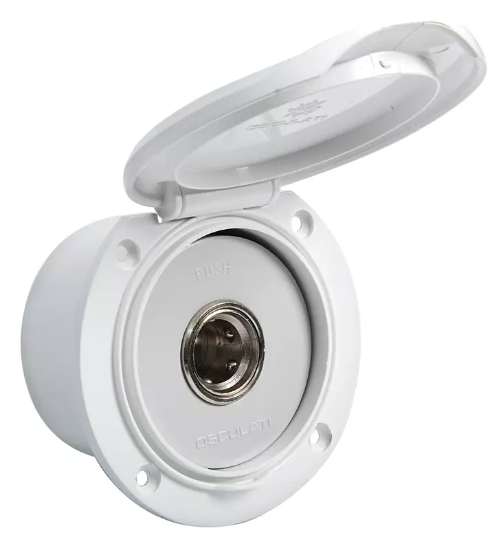 Osculati Classic Evo vesiasema valkoinen - Läpiviennit - D404024 - 1