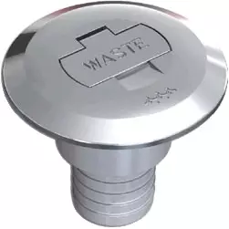Osculati kansiruuvike messinki WASTE 38mm - Jätevesi - D147554 - 1
