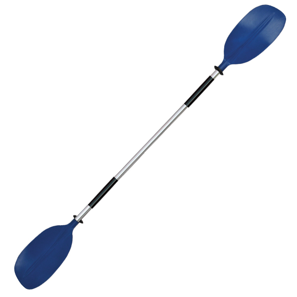 OS KAYAK PADDLE 2 PCE - ASYMMETRIC BLADES 2170mm BLUE - Veneen Mukavuus & säilytys kannella - D241144 - 1