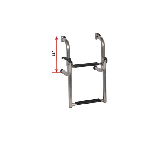 OS LADDER S/S 2 STEP (SHORT BASE) - Veneen Mukavuus & säilytys kannella - D240814 - 1