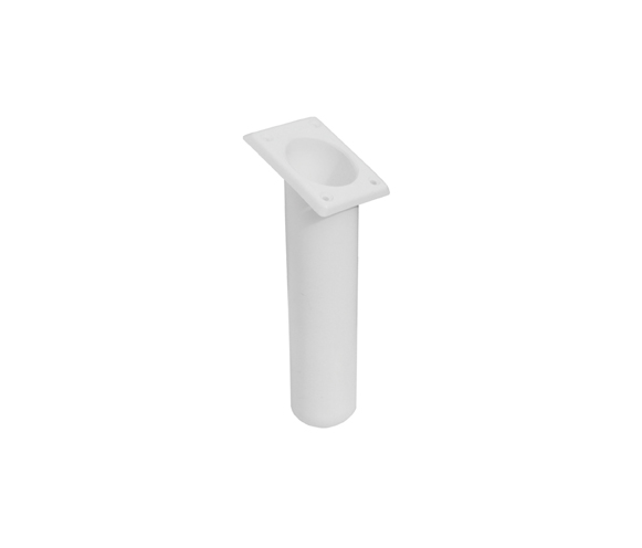 OS ROD HOLDER - RECTANGLE - 30 DEG. - WHITE - Veneen Vapatelineet - D240724 - 1