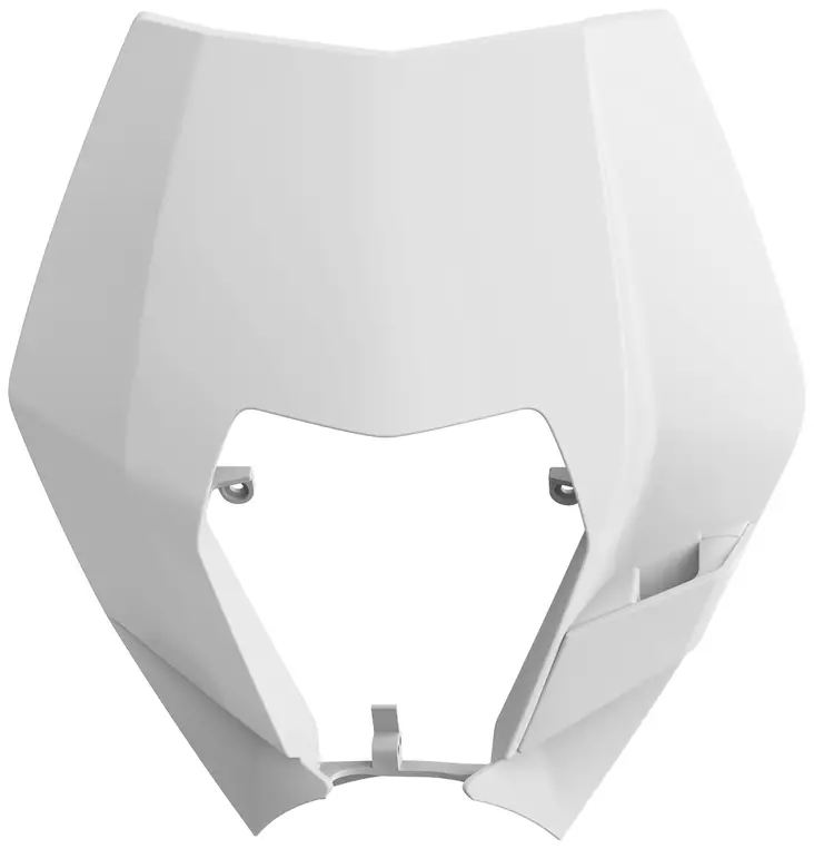 Polisport Headlight mask KTM EXC/EXC-F/XC-W/XCF-W (08-13) white ktm (14) - Moottoripyörän valomaskit - D345384 - 1