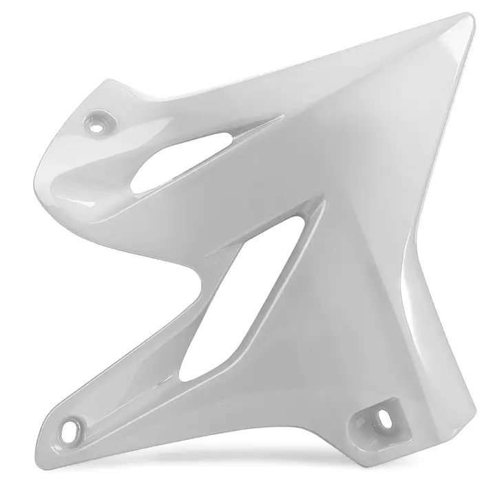 Polisport radiator scoops Yamaha YZ125/250 2015 white (8) - Moottoripyörän jäähdyttimen suojat - D344734 - 1