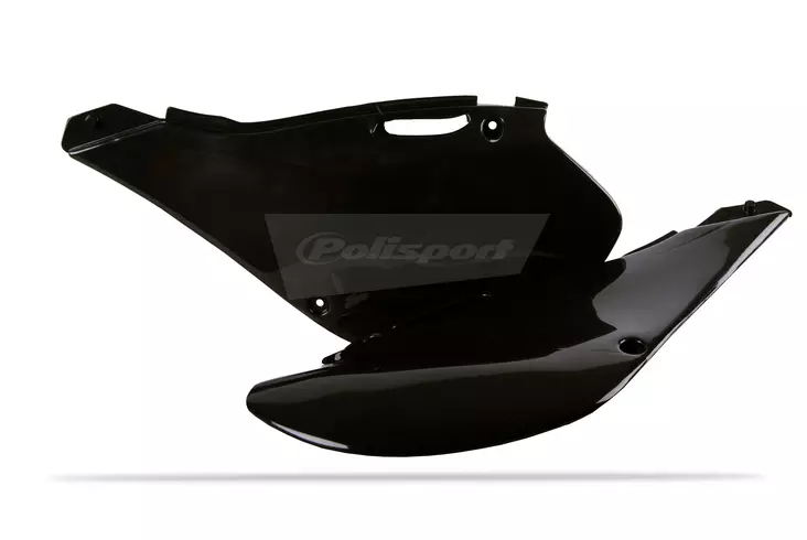 Polisport side panels Kawasaki KX125/250(99-02) black (10) - Moottoripyörän sivupaneelit - D345584 - 1