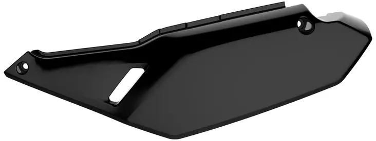 Polisport side panels KLR650 (08-18) left Black (5) - Moottoripyörän sivupaneelit - D345604 - 1